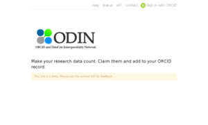 Datacite.labs.orcid-eu.org thumbnail
