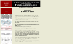 Dataconversions.com thumbnail