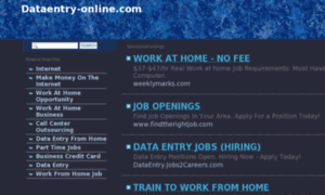 Dataentry-online.com thumbnail