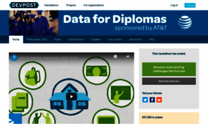 Datafordiplomas.devpost.com thumbnail