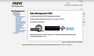Datamanagement.wiki thumbnail