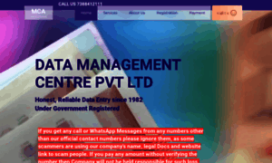 Datamanagementcentrepvtltd.com thumbnail