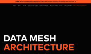 Datamesh-architecture.com thumbnail