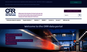 Dataportal.orr.gov.uk thumbnail