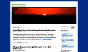 Datarooms.blog thumbnail