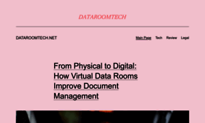 Dataroomtech.net thumbnail