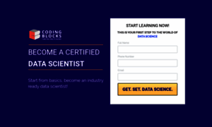 Datascience.codingblocks.com thumbnail