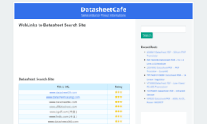Datasheetcafe.databank.netdna-cdn.com thumbnail