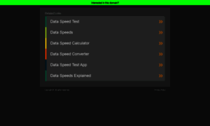 Dataspeed.info thumbnail