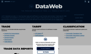 Dataweb.usitc.gov thumbnail