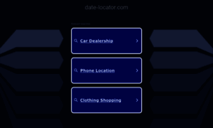 Date-locator.com thumbnail