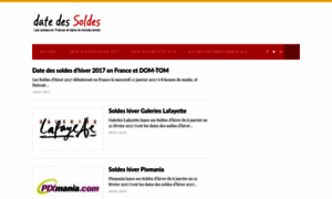 Date-soldes.fr thumbnail