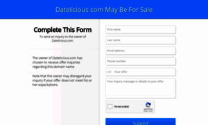 Datelicious.com thumbnail