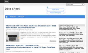 Datesheetz.in thumbnail