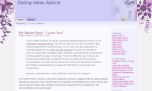 Dating-ideas-advice.com thumbnail