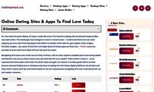 Datingcheck.org thumbnail