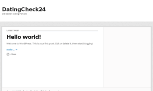 Datingcheck24.net thumbnail