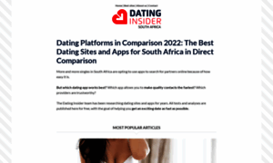 Datinginsider.co.za thumbnail
