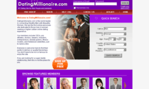 Datingmillionaire.com thumbnail