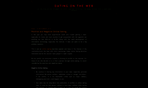 Datingontheweb.blogspot.com thumbnail