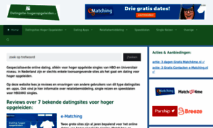 Datingsite-hogeropgeleiden.nl thumbnail