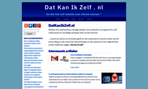 Datkanikzelf.nl thumbnail