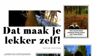 Datmaakjelekkerzelf.nl thumbnail