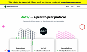 Datproject.org thumbnail