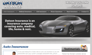 Datsoninsurance.com thumbnail