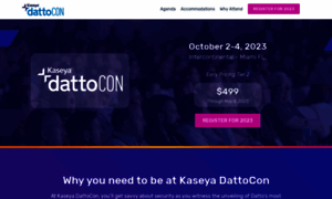 Dattocon.com thumbnail