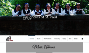 Daughtersofstpaulchoir.org thumbnail