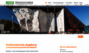 Dav-kletterzentrum-augsburg.de thumbnail