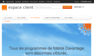 Davantage.orange.fr thumbnail