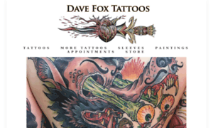 Davefoxtattoos.com thumbnail