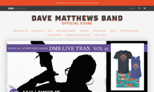 Davematthewsband.shop.musictoday.com thumbnail