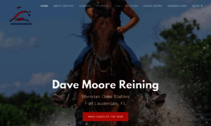 Davemoorereining.com thumbnail