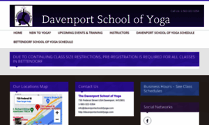 Davenportschoolofyoga.com thumbnail