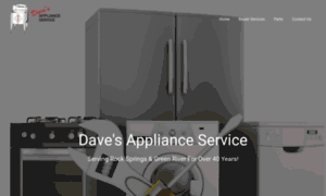 Davesapplianceservice.net thumbnail