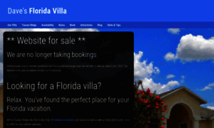 Davesfloridavilla.com thumbnail