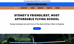 Davesflyingschool.com.au thumbnail