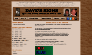 Davesigns.com thumbnail