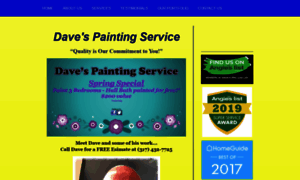 Davespaintingservice.com thumbnail