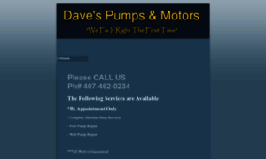 Davespumpsandmotors.com thumbnail