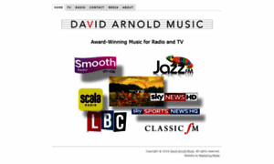 Davidarnoldmusic.com thumbnail