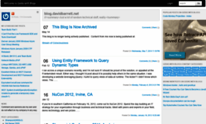 Davidbarrett.net thumbnail