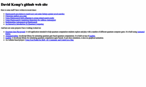 Davidbkemp.github.io thumbnail