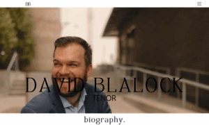 Davidblalocktenor.com thumbnail