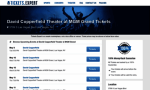 Davidcopperfieldtheateratmgmgrand.tickets.expert thumbnail