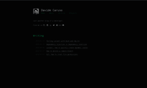 Davidecaruso.github.io thumbnail