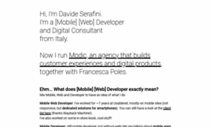 Davideserafini.com thumbnail